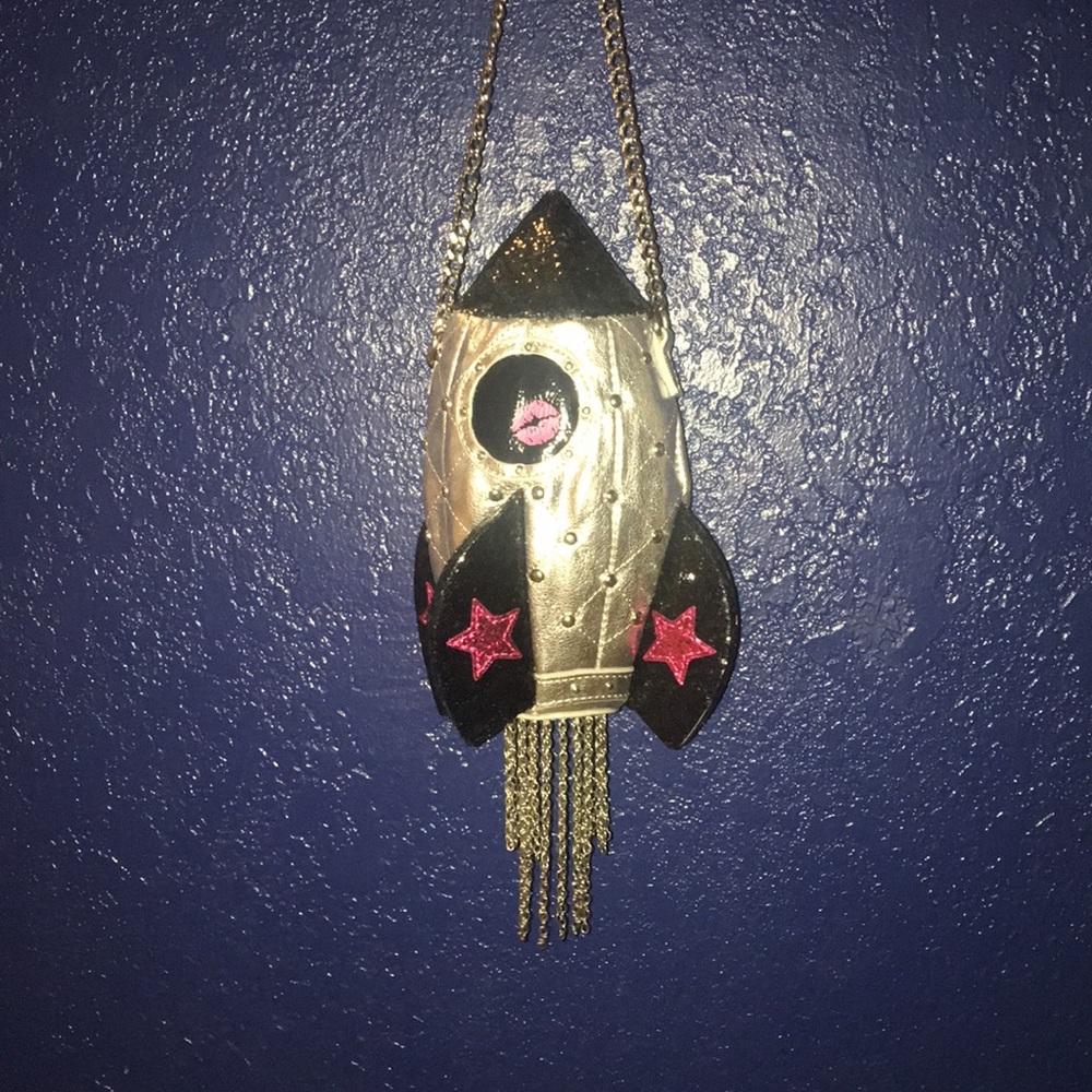 Betsey Johnson Crossbody Rocket Purse